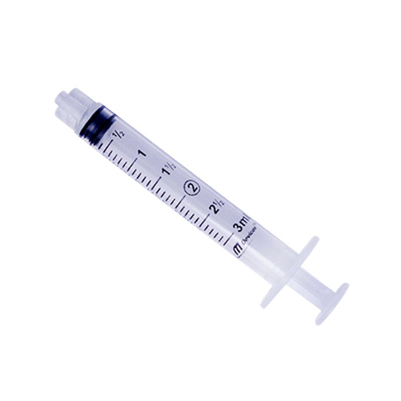 PPS, 3 mL Luer Lock PP Syringe - Box of 100