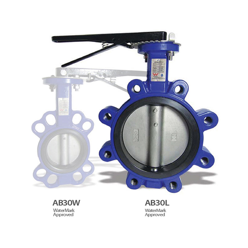 AVFI, AVFI 100 mm (DN100) Butterfly Valve - Table E, Lugged Type