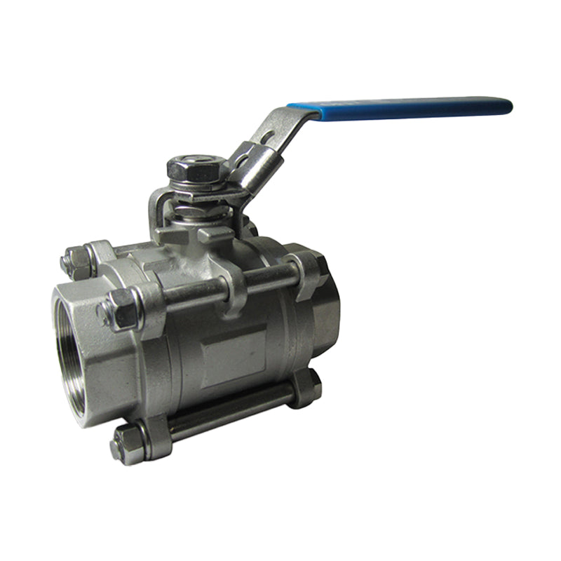 AVFI, AVFI 100 mm (DN100) V3 (3 Piece) Ball Valve - Stainless Steel, Lever Operated