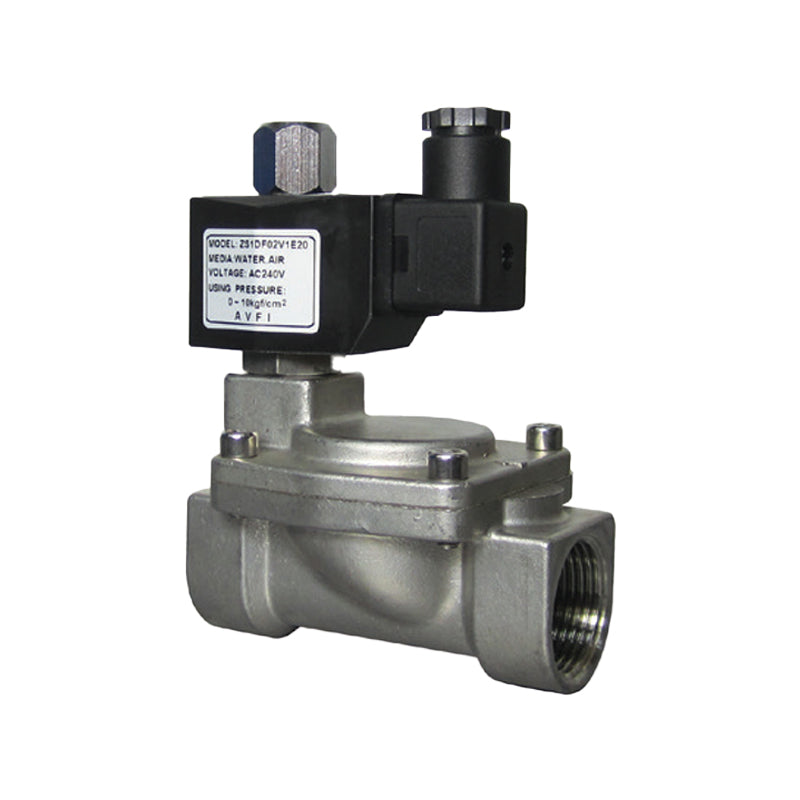 AVFI, AVFI 20 mm (DN20) Solenoid Valve - ASLP Series, Brass, Pilot Operated