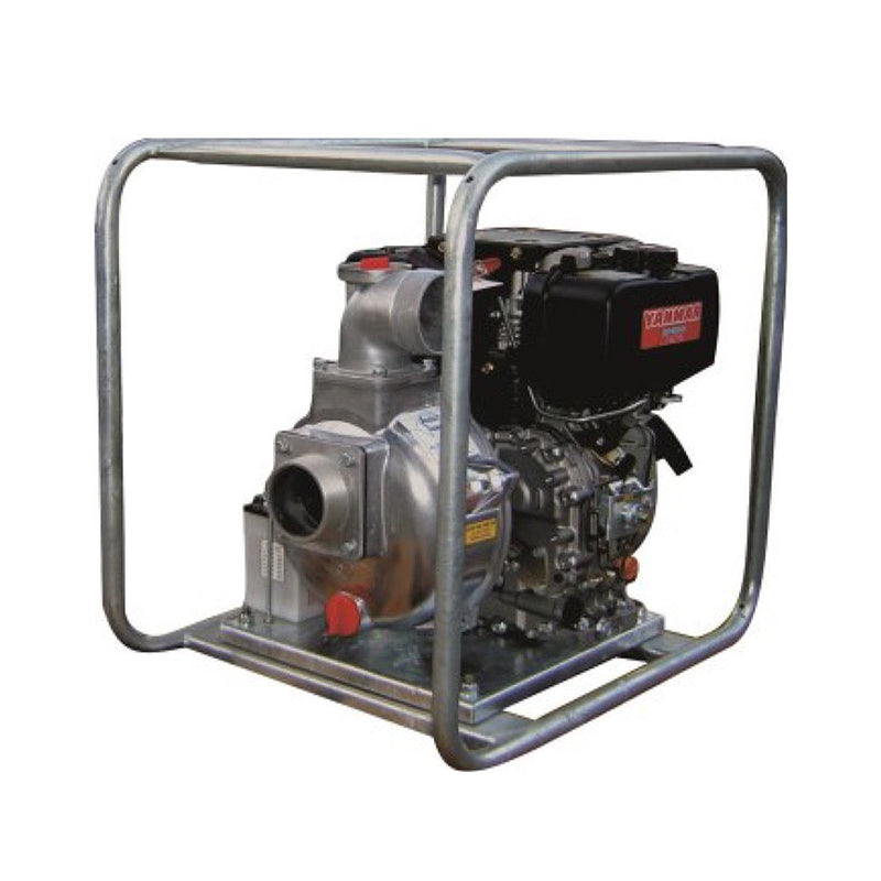 Aussie Pumps, Aussie High Flow Trash Pump, 3" Ports (1050 L/min max flow), 4.8 HP Yanmar Diesel