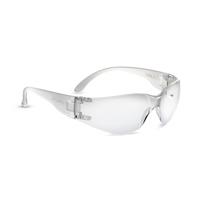 Bolle, Bolle B-Line BL30 Safety Glasses, Clear Wrap-Around Safety Eyewear