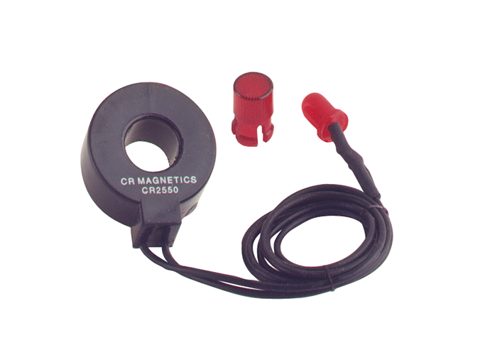 CR Magnetics, CR2550-A    | Low Cost Remote Current Indicator | Amber LED | 1.5 AAC Full On Point | 0.35" ID  |   CR Magnetics