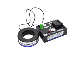 CR Magnetics, CR4395-LH-24D-101-X-CD-ELR-R1    | AC Current Sensing Relay | Solid Core Remote CT CRGFS-100 | 50 - 400 Hz Freq Range | 24 VDC +/- 10% Power Supply | Overcurrent Detection | Latching | No Time delay   |   CR Magnetics