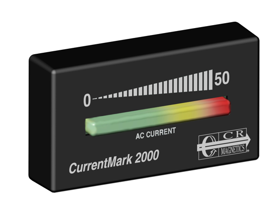 CR Magnetics, CRM2000-25-I    | Light Bar Visual Current Indicator | Soild Core | Internal CT | 2 - 25 Amp Range | 0.35" ID  |   CR Magnetics