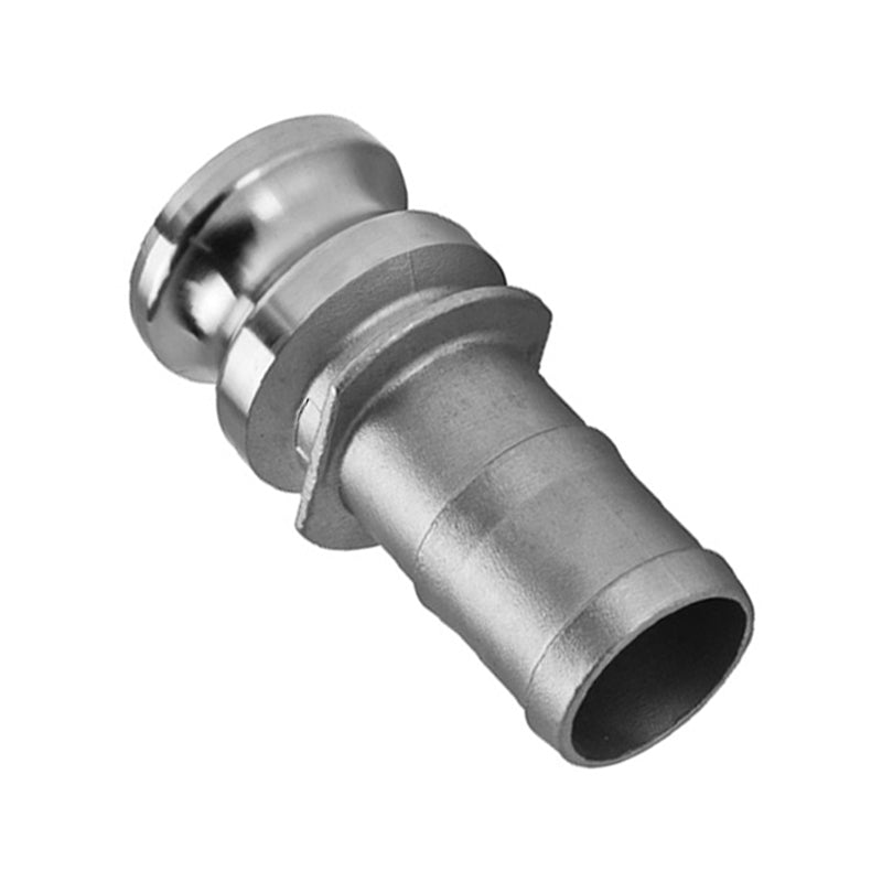 PPS, Camlock Coupling, 316 Stainless Steel, 150 mm Type E Male Camlock x 6" Hose Tail