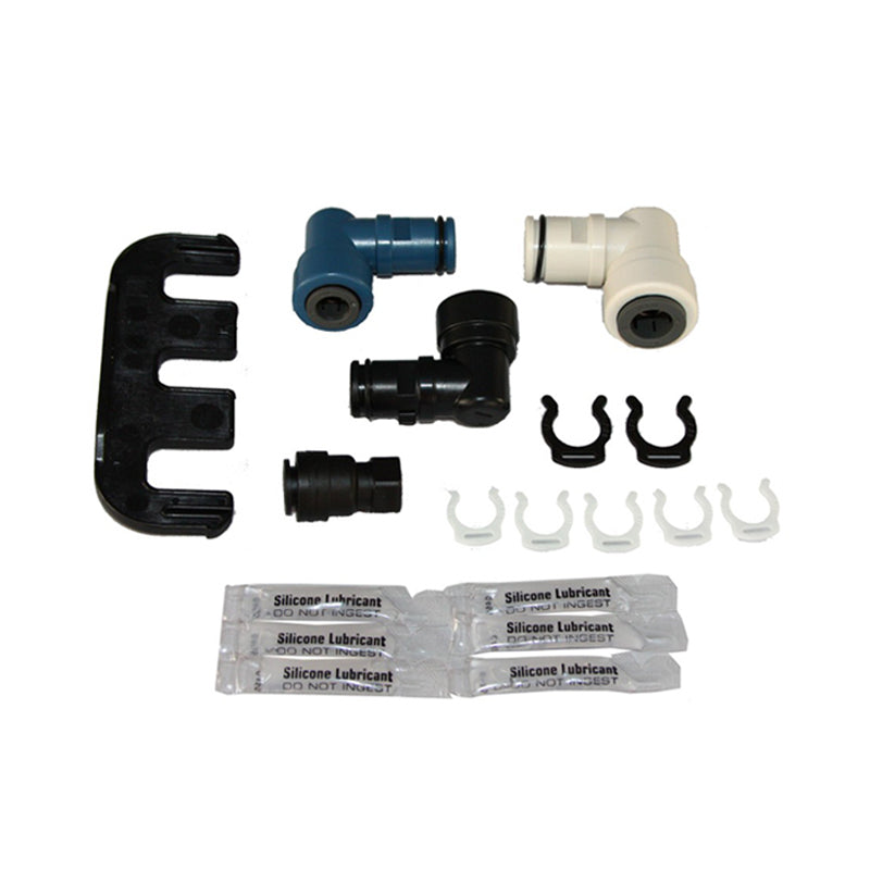 Pentair, Fittings & Locking Bar Install Kit - For Pentair PRF-RO Reverse Osmosis System (Install Kit Only)