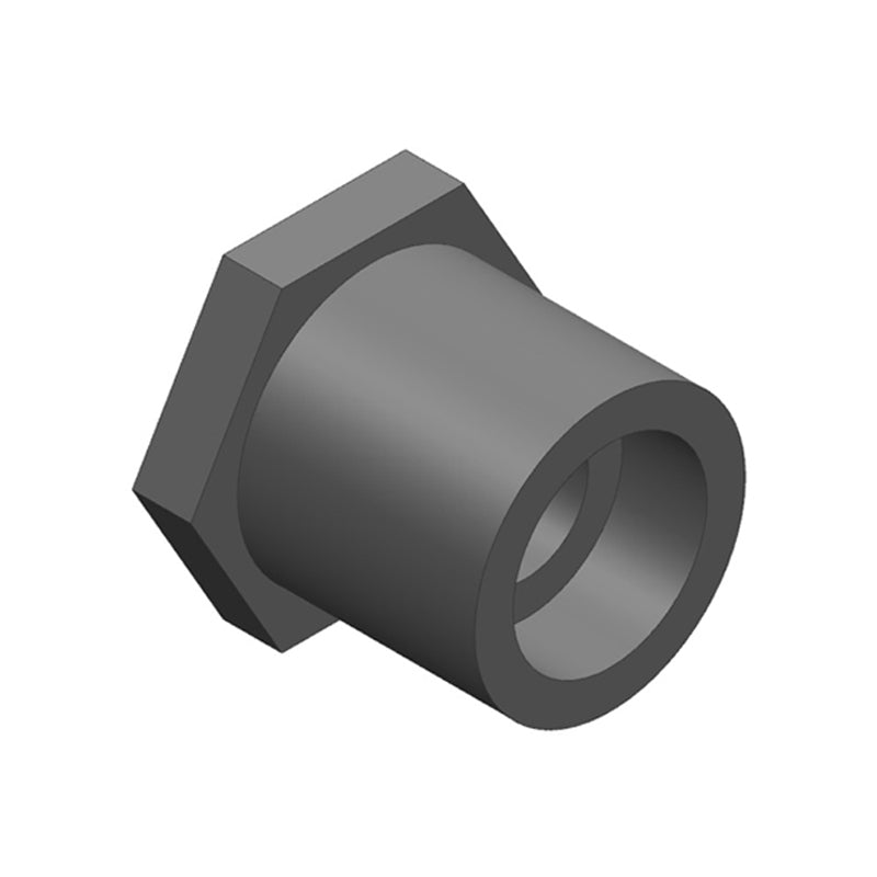 Georg Fischer, Georg Fischer 100 mm - 50 mm, Type 837 Reducer Bushing (SPG x S), Schedule 80, PVC-U