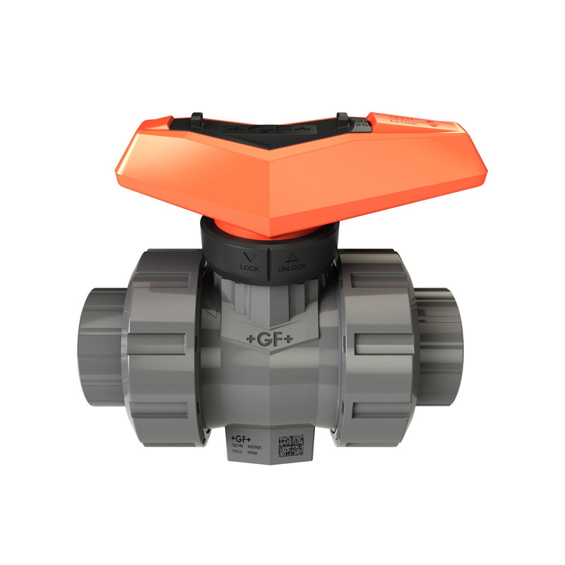 Georg Fischer, Georg Fischer 100 mm (DN100), Type 546 Pro EPDM Ball Valve, PVC-U