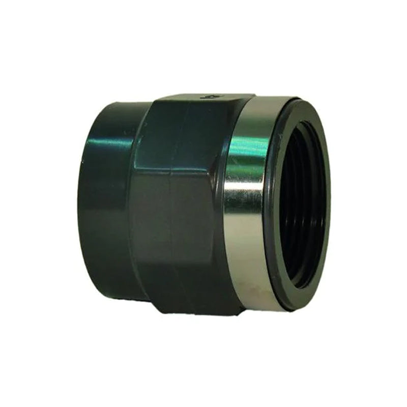 Georg Fischer, Georg Fischer 40 mm, Type 911 Adapter Socket (1.5" BSP-F), Schedule 80, PVC-U