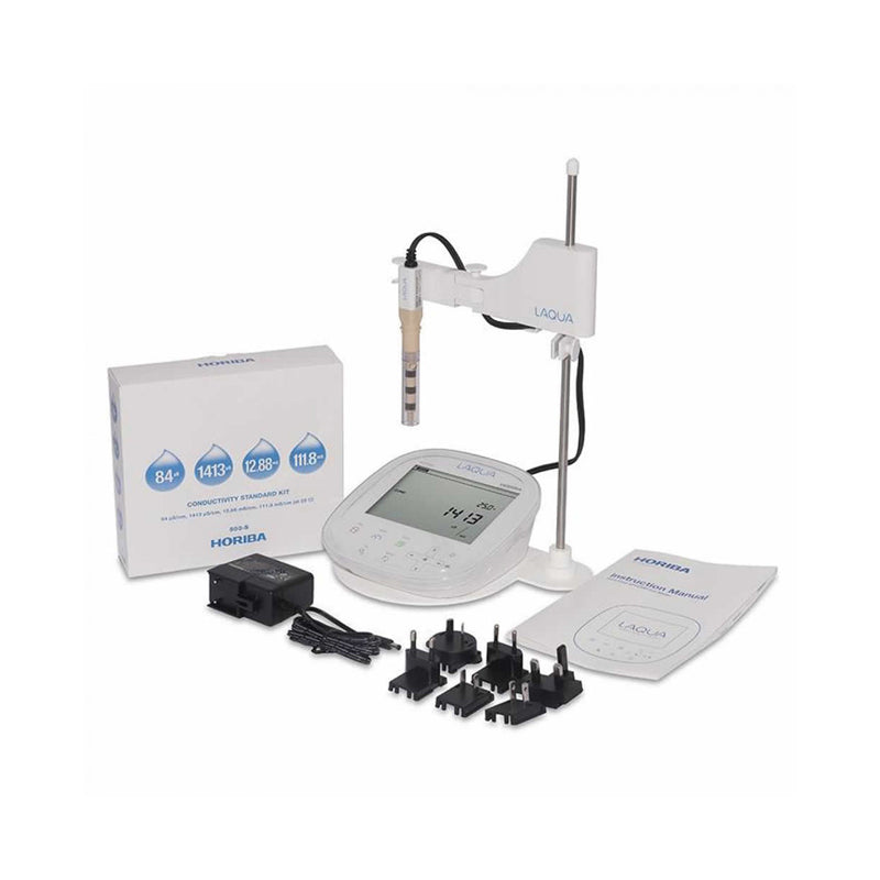 Horiba, Horiba LAQUA EC1100 Benchtop EC/TDS/Resistivity/ Salinity/Temp Instrument Kit