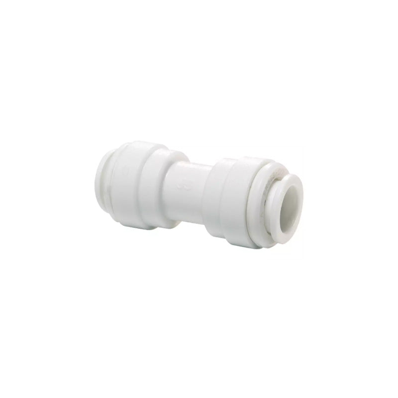 John Guest, John Guest 1/4" Acetal Equal Straight Connector - White