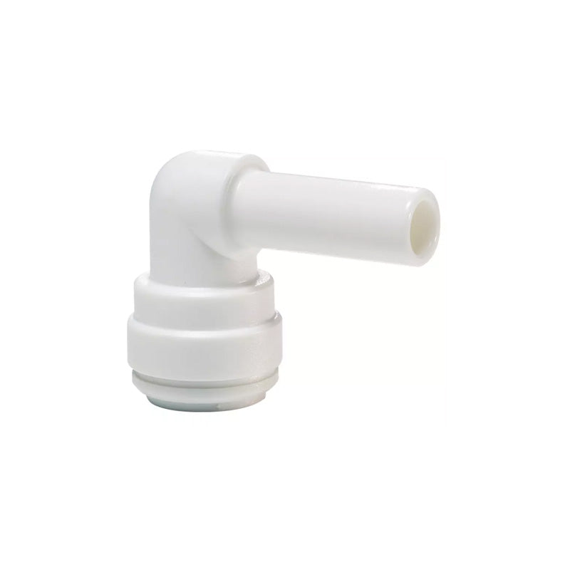 John Guest, John Guest 1/4" x 1/4" Acetal Stem Elbow - White