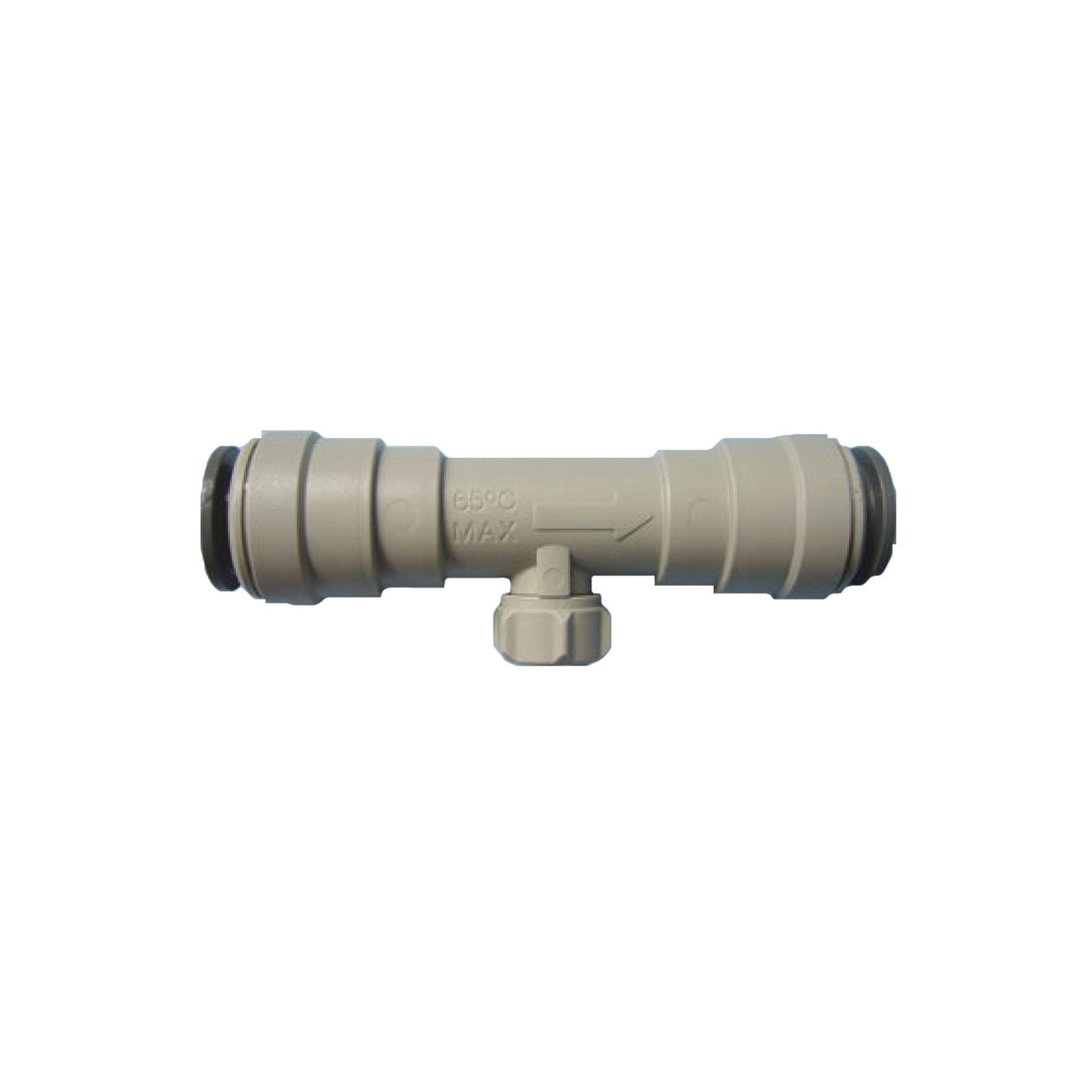 John Guest, John Guest, Double Check Valve, 15mm Metric, Grey Acetal