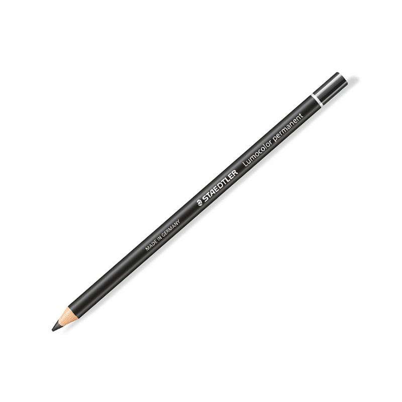 Staedtler, Lumocolor® Permanent Glasochrom Marker (Black Pencil)