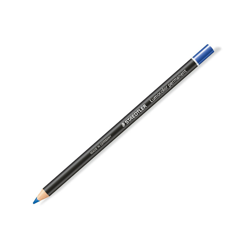 Staedtler, Lumocolor® Permanent Glasochrom Marker (Blue Pencil)