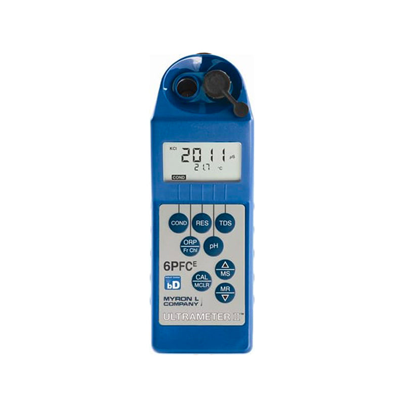 Myron L, Myron L Ultrameter II Conductivity, Resistivity, TDS, ORP, Free Chlorine, pH, Temp Meter (6PFCE)