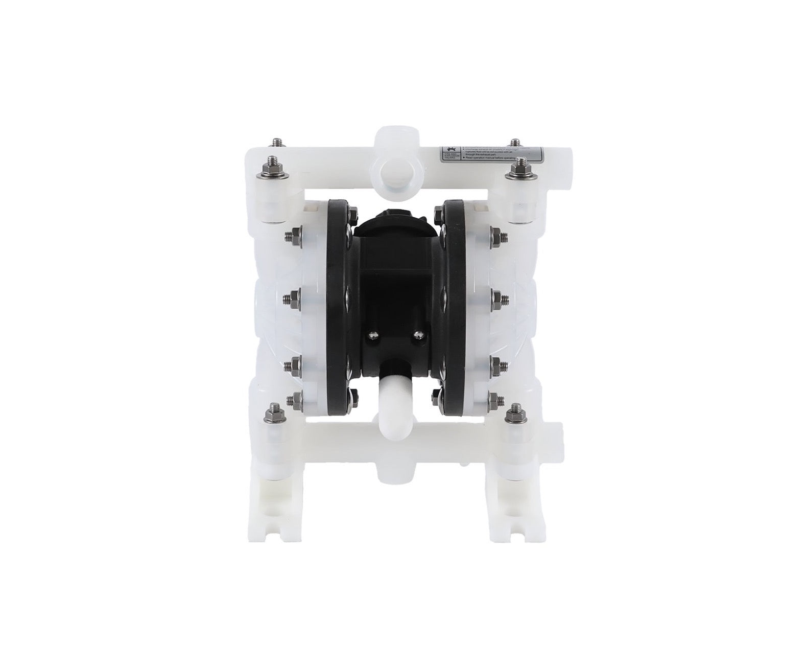 PPS, PPS 1/2" Air-Operated Diaphragm Pump, Polypropylene Body (57 L/min max flow)