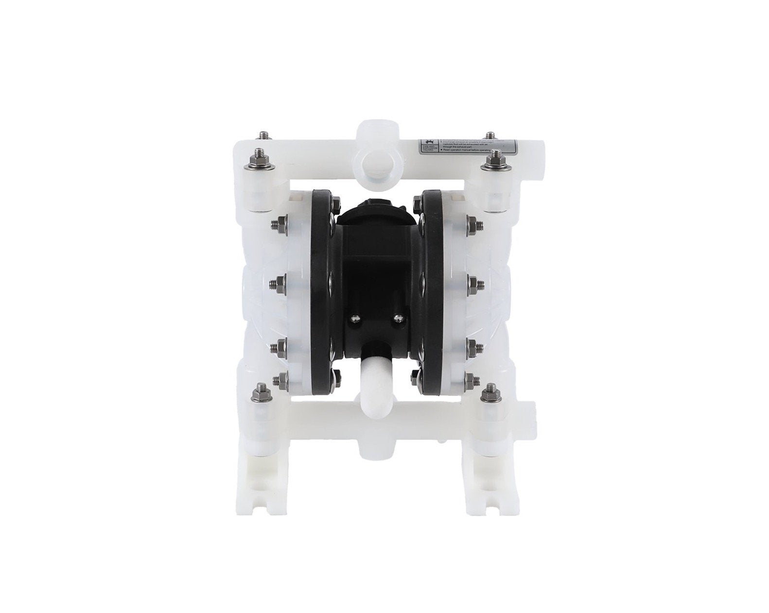 PPS, PPS 3/4" Air-Operated Diaphragm Pump, Polypropylene Body (57 L/min max flow)