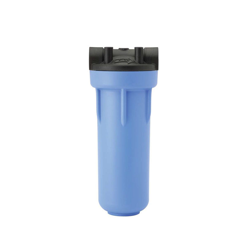 Pentek, Pentek 1/2" BSP #10 3G Slim Line Black/Blue Mounting Bracket Cap without Pressure Relief