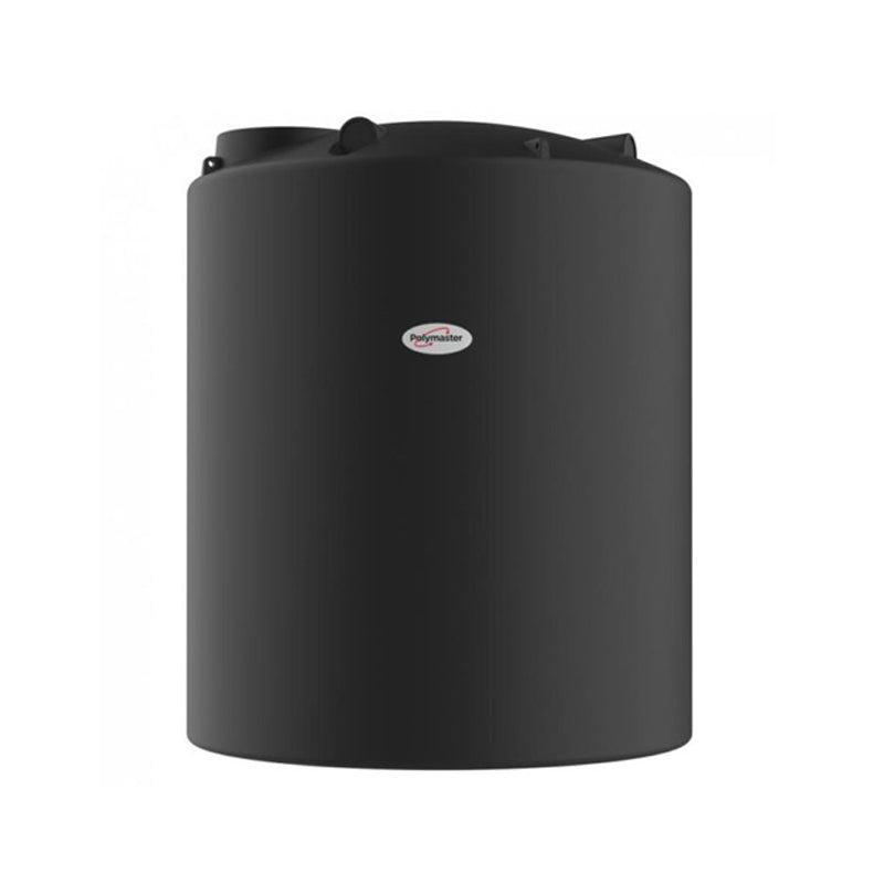 Polymaster, Polymaster 5,000 L PolyChoice Water Tank, Smooth Wall Round Tank (Colour: Monument)