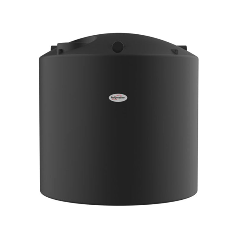 Polymaster, Polymaster 7,000 L PolyChoice Water Tank, Smooth Wall Round Tank (Colour: Monument)