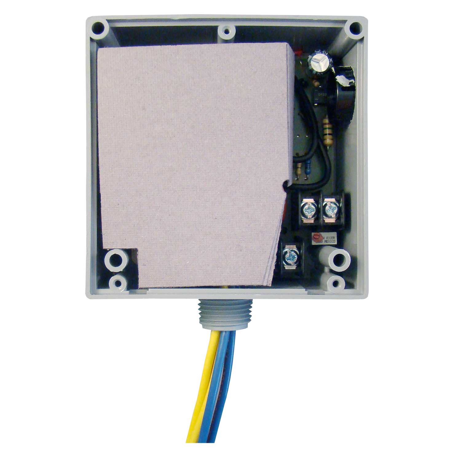 Functional Devices, RIBX243PV    | Enclosed Internal AC Sensor, Analog, + Relay 20Amp 3PST 24Vac/dc  |   Functional Devices