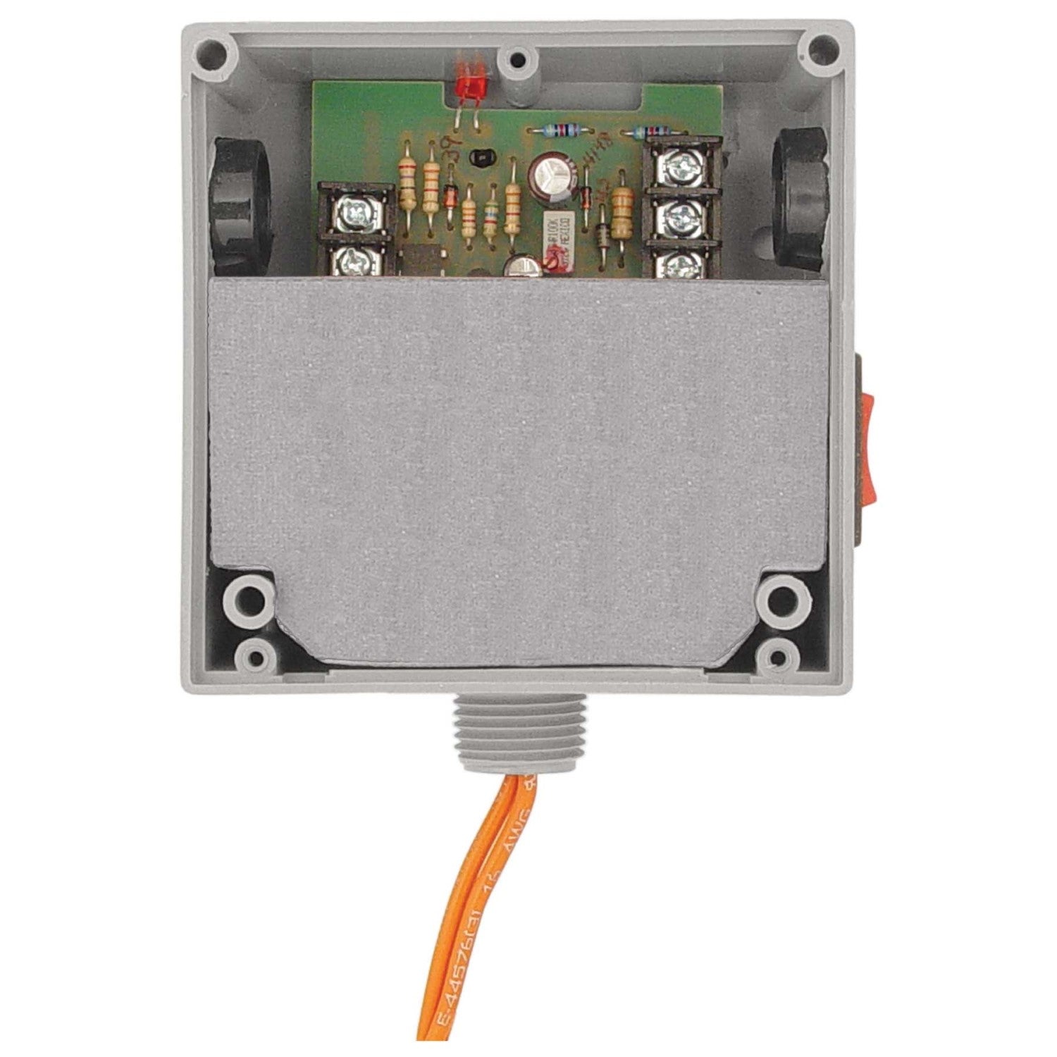 Functional Devices, RIBXLSV    | Enclosed Internal AC Sensor AnalogOut +10Amp SPST 10-30Vac/dc Relay + Override  |   Functional Devices