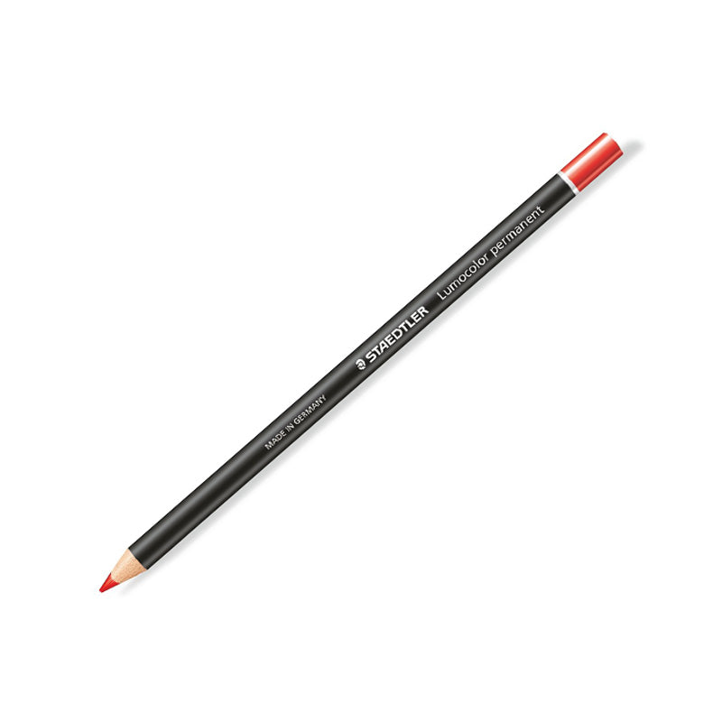 Staedtler, Staedtler Lumocolor® Permanent Glasochrom Marker (Red Pencil)