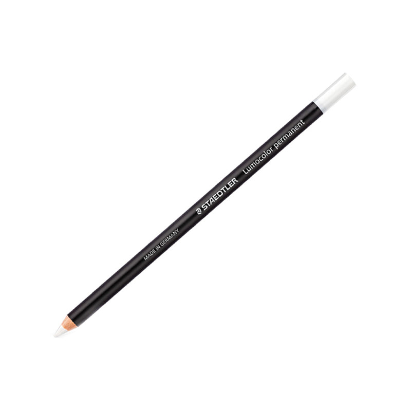 Staedtler, Staedtler Lumocolor® Permanent Glasochrom Marker (White Pencil)