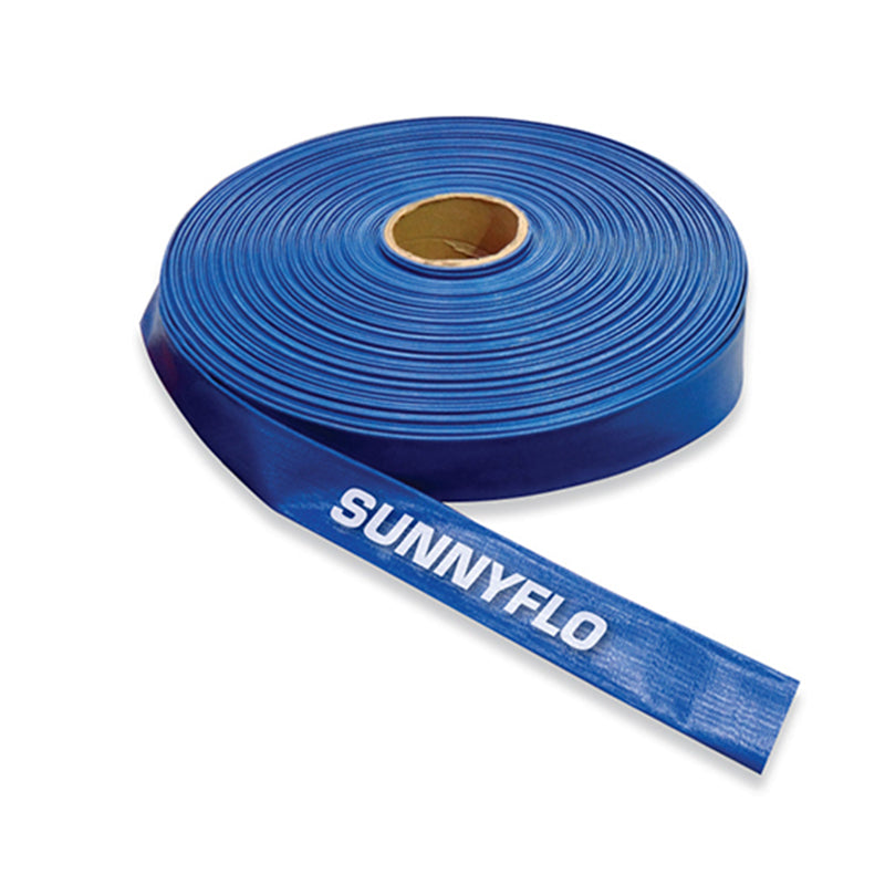 Sunnyflo, Sunnyflo Blue 102 mm Layflat Hose Assembly with Type C & E Camlock Couplings