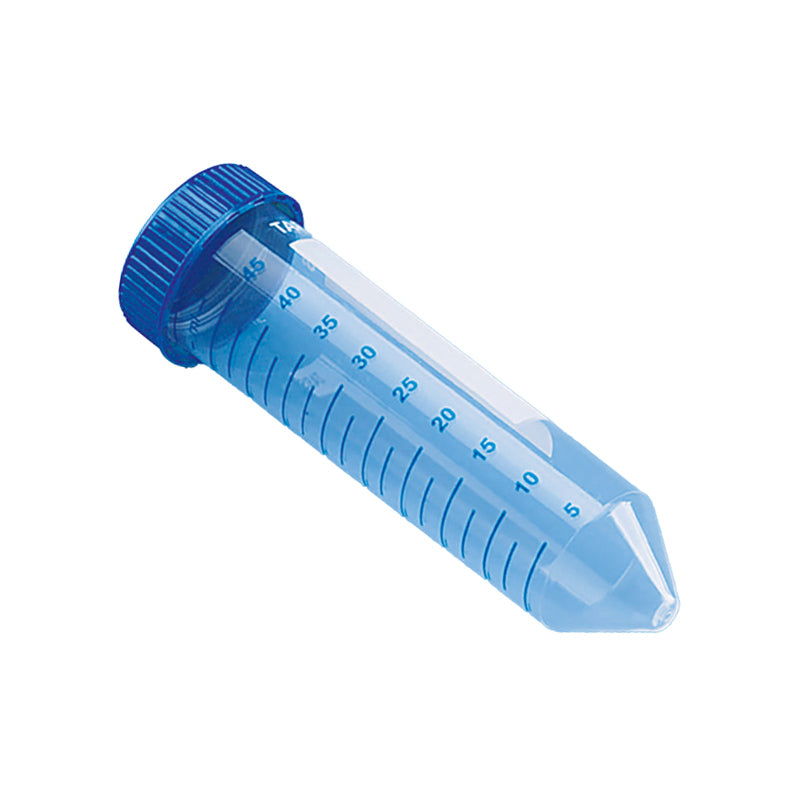 Tarsons, Tarsons 50 mL SPINWIN Clear Polypropylene Centrifuge Tubes with Lids - Single Unit