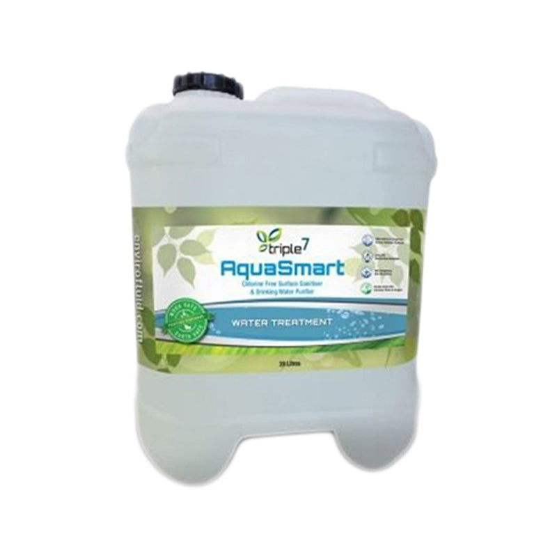 Envirofluid, Triple7 AquaSmart, Water Purifier, Disinfectant & Sanitiser, 20 L