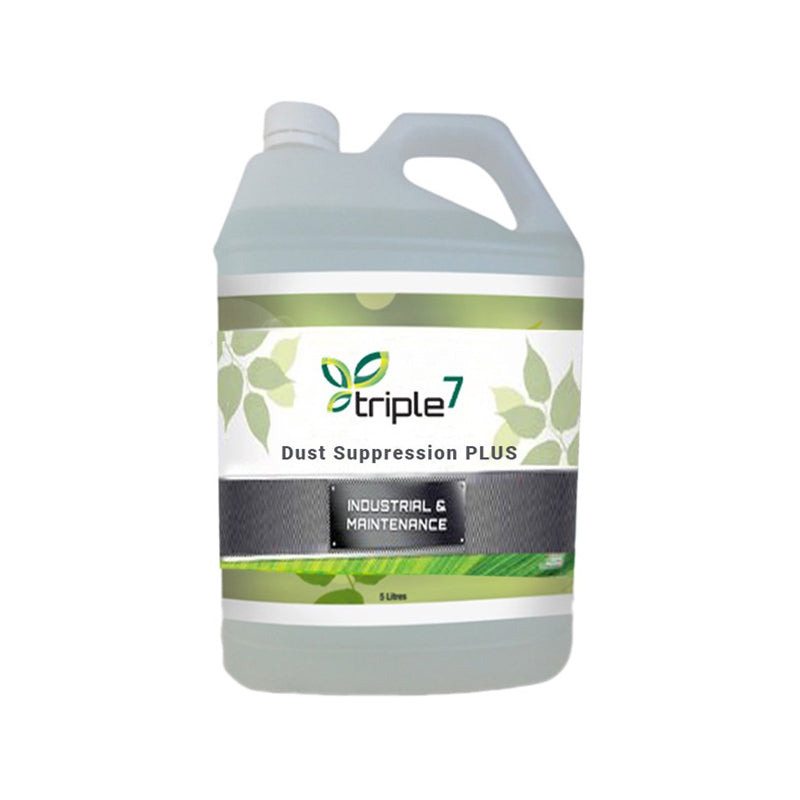 Envirofluid, Triple7 Dust Suppression Plus, Bio-Based Dust Control / Suppressant Agent, 5 L