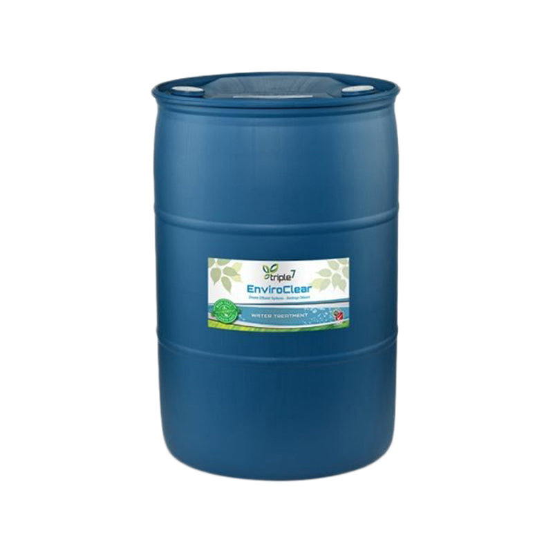 Envirofluid, Triple7 EnviroClear, Bio-Based Surfactant Formulation for Effluent Systems, 200 L