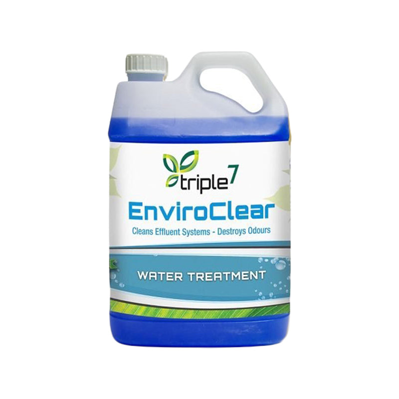 Envirofluid, Triple7 EnviroClear, Bio-Based Surfactant Formulation for Effluent Systems, 5 L