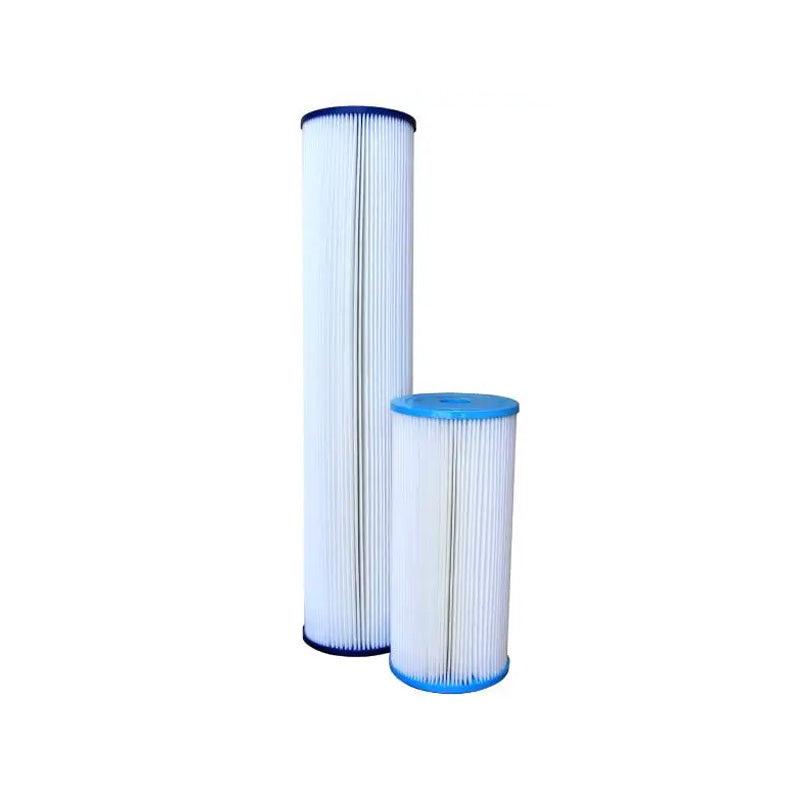 Watermart, Watermart 10" WCSP Pleated Polyester (R30-BB) Sediment Cartridge, 4.5" Large Diameter, 30 micron