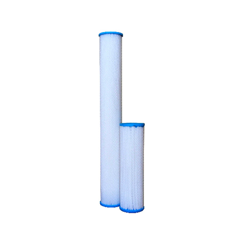 Watermart, Watermart 10" WCSP Pleated Polyester Sediment Cartridge, 2.5" diameter, 0.35 micron