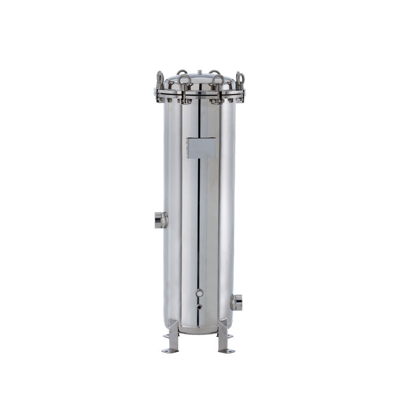 PPS, Watermart 30" Stainless Steel Cluster Filter Housing, 7 Cartridge, 304SS, Qic-Lock, 2" BSPT Inlet/Outlet, 150PSI