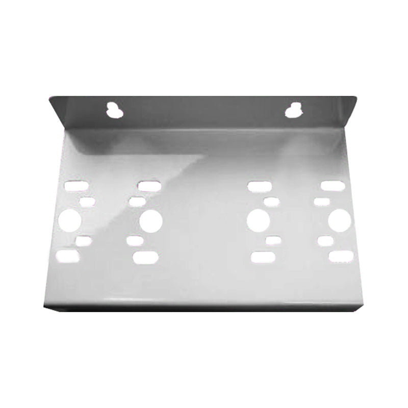 Aquacorp, White Powder Coated Double Bracket Suitable for 3/4" Filter Standard Housings